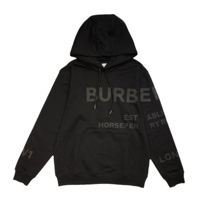 Burberry Horseferry Print Hoodie "Black"