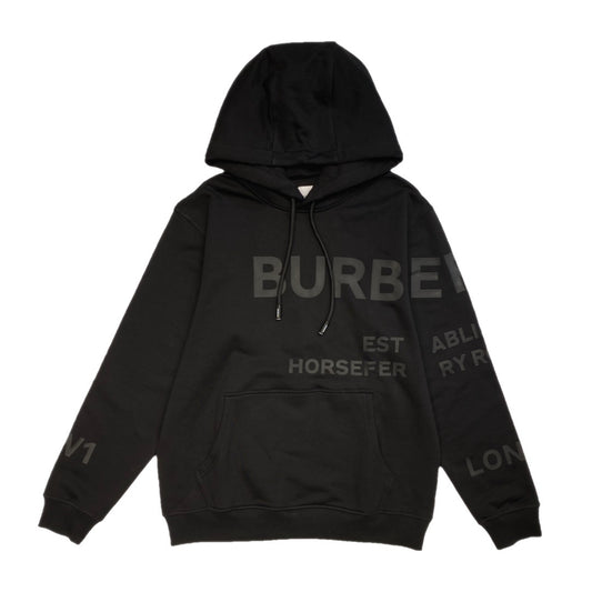 Burberry Horseferry Print Hoodie "Black"