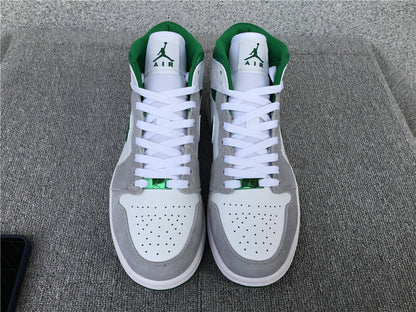 Air Jordan 1 Mid SE "Grey-Green-White"