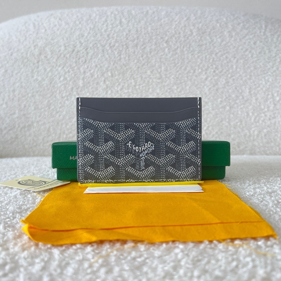 Goyard Saint-Sulpice Card Wallet “Grey”