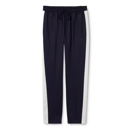 Gucci Technical Jersey Sportswear Trousers "Navy-White"
