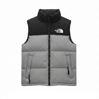 The North Face 700 Down Vest "Grey-Black"