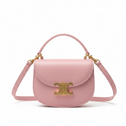 Celine Mini Besace Clea in Shiny Calfskin