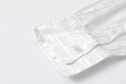 Dior Monogram Shirt "White"
