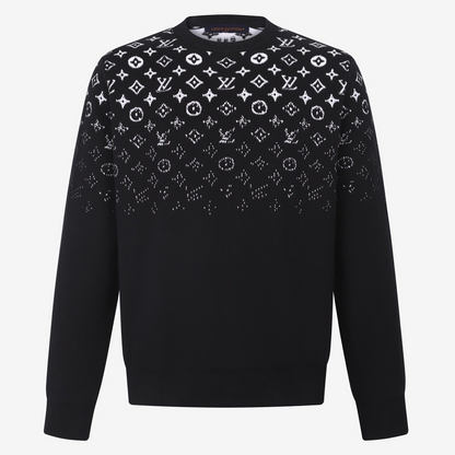 Louis Vuitton Gradient Cotton Crewneck "Black-White"