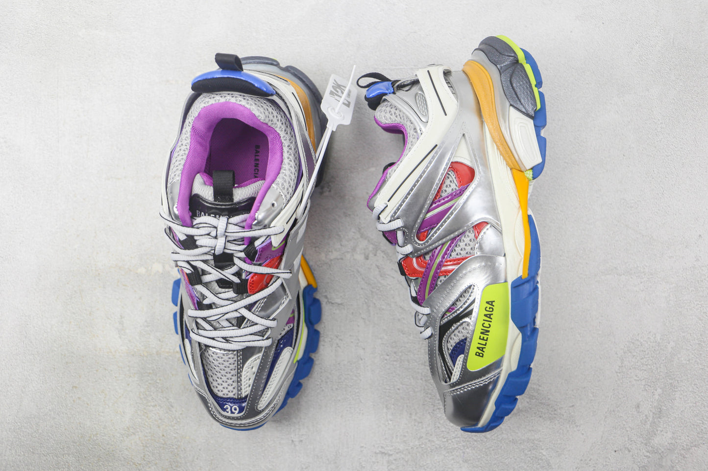 Balenciaga Track "Silver-Multicolour"