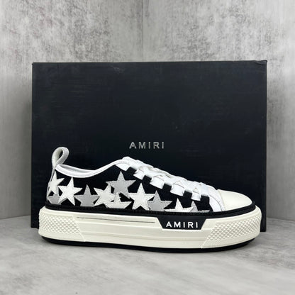 Amiri Court Low "Black-White Stars"