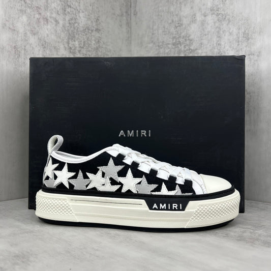 Amiri Court Low "Black-White Stars"