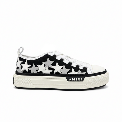 Amiri Court Low "Black-White Stars"