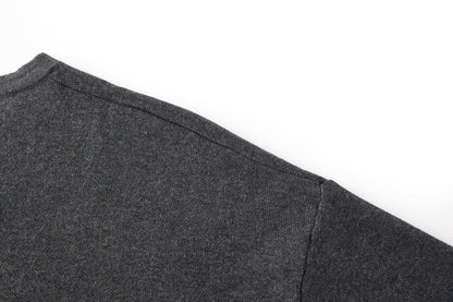 Dior T-shirt with Dior Signature "Gray Cotton Knit"