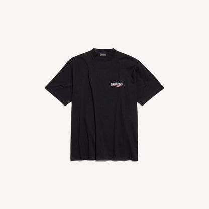 Balenciaga Political Campaign T-Shirt "Black"