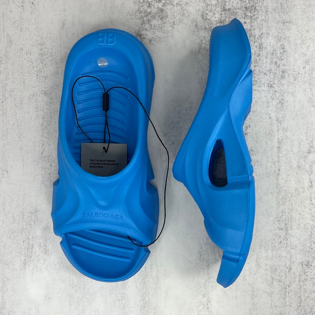 Balenciaga Slides "Blue"