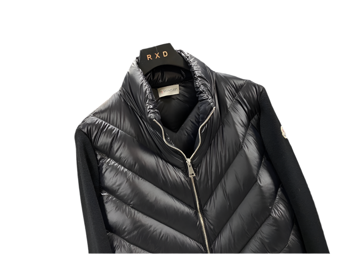 Moncler Hybrid Down Top "Black"