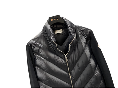 Moncler Hybrid Down Top "Black"