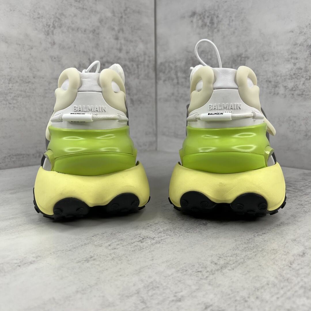 Balmain Unicorn "White-Green-Yellow"