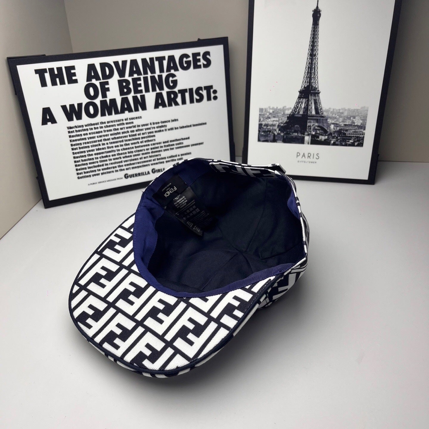 Fendi FF Cotton Baseball Cap
