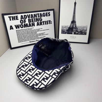 Fendi FF Cotton Baseball Cap