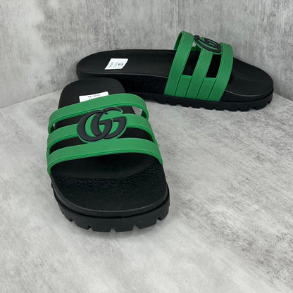 Gucci Slides "Green-Black"