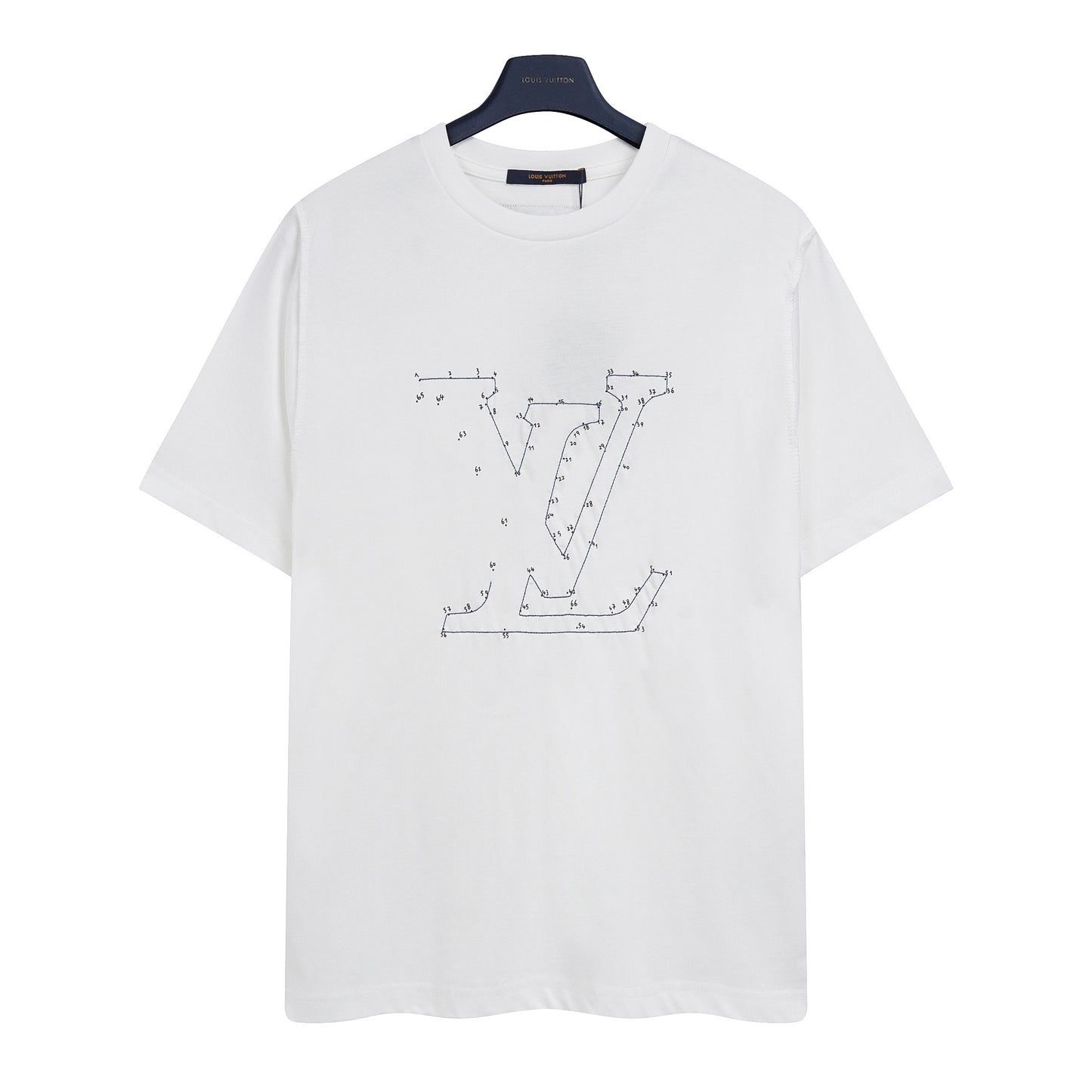 Louis Vuitton Stitch Print T-Shirt "White"