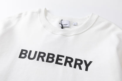Burberry Logo Print Sweatshirt "White"