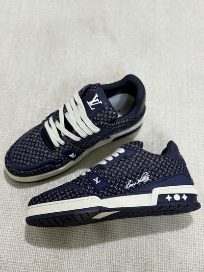 Louis Vuitton LV Trainer Sneaker "Marine"