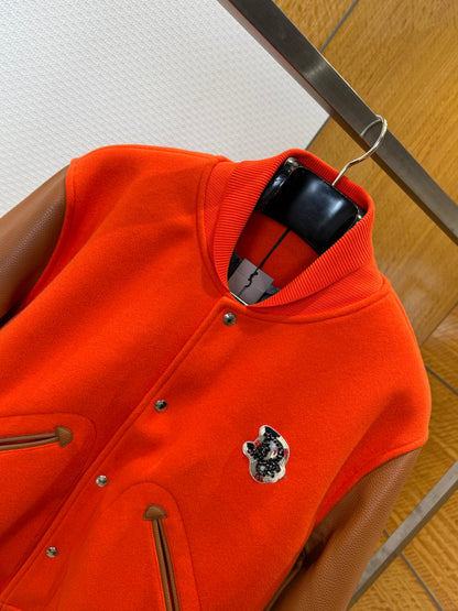Dior x Denim Tears Leather Cashmere Jacket