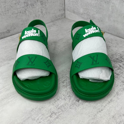Louis Vuitton Sandals "Green"