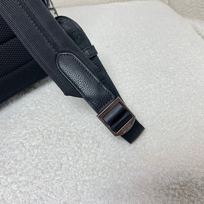 Dior Oblique Jacquard Saddle Backpack