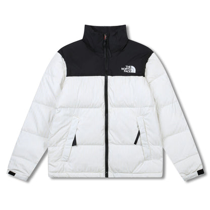 The North Face 700 Down Jacket "White-Black"