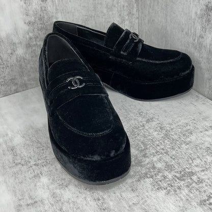 Chanel Loafers "Black Suede"