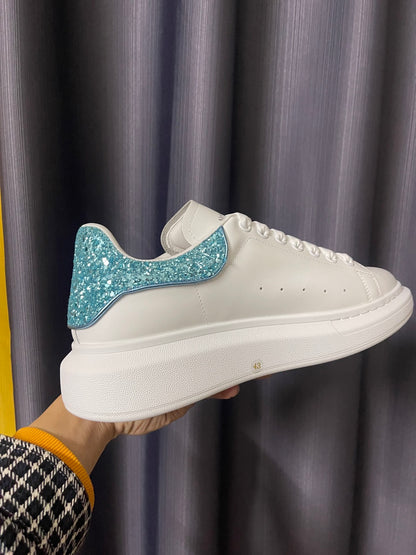 Alexander McQueen Oversized "New Cerulean Blue Glitter"