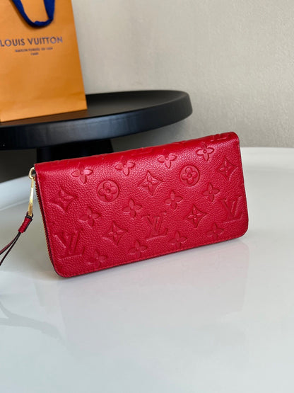 Louis Vuitton Zippy Wallet "Monogram Empreinte Leather"