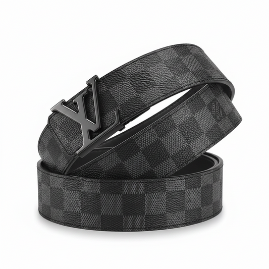 Louis Vuitton Initiales Leather Belt "Black"