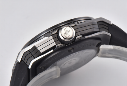 Hublot Big Bang Sang Bleu II 45mm Black Rubber Strap Black Dial
