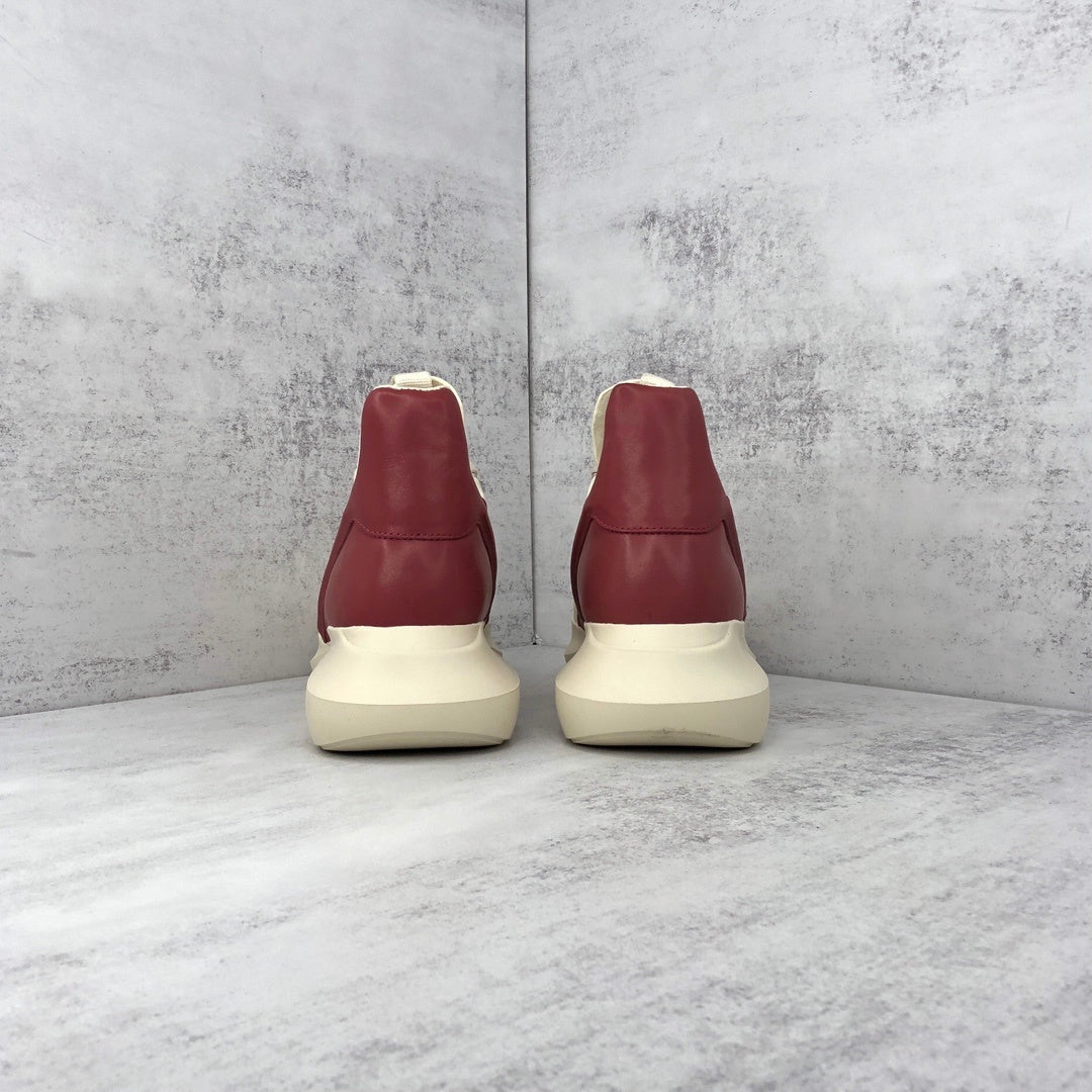 Rick Owens Geth Runner "Beige-Red"