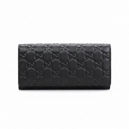 Gucci Guccissima Leather Long Wallet