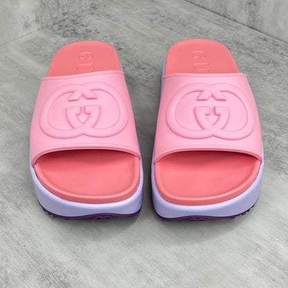 Gucci Slides "Pink-Purple"