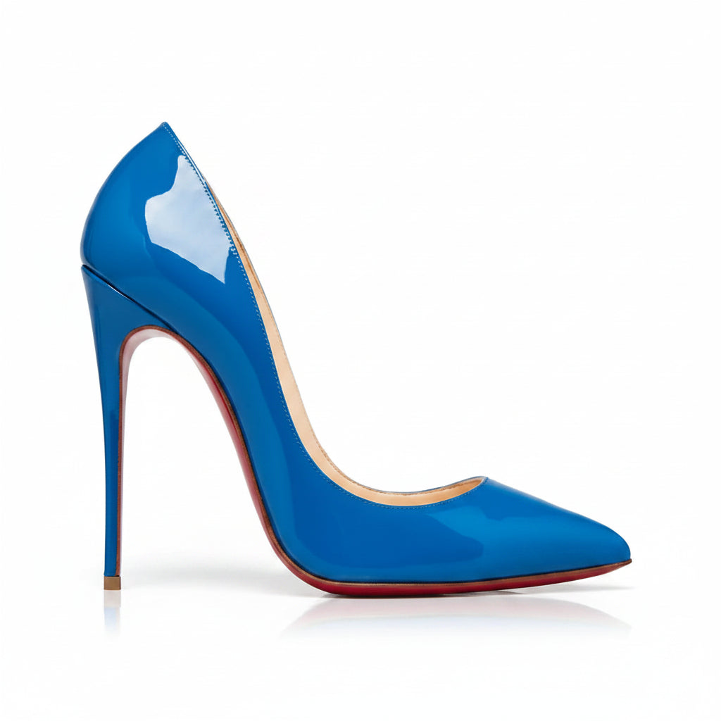 Christian Louboutin Kate 100mm Pumps "Blue