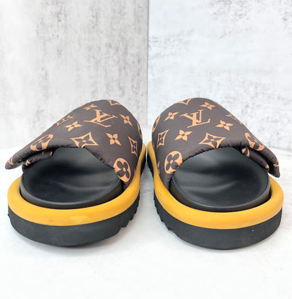 Louis Vuitton Slides "Black-Orange"