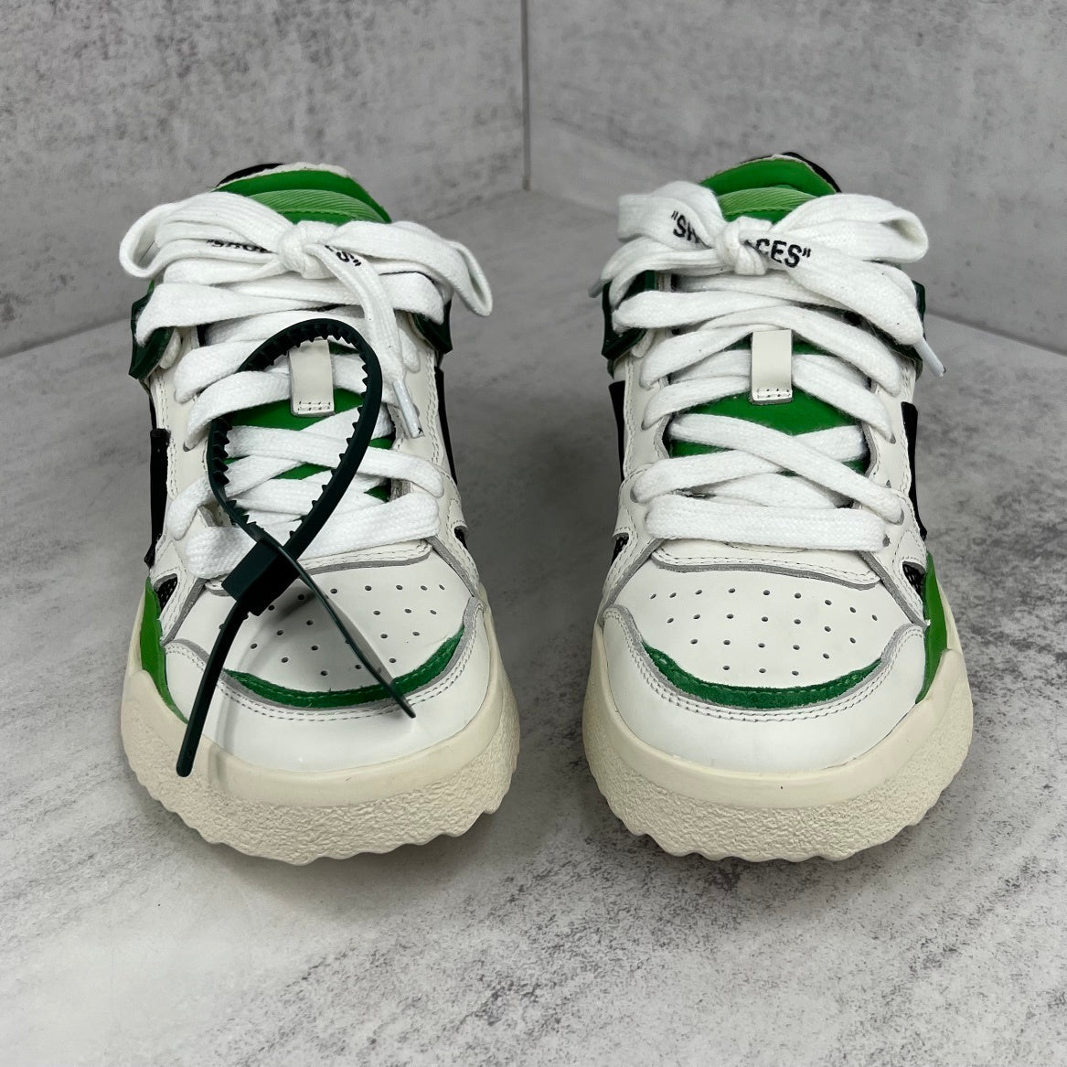 Off-White Sponge Mid "Green"