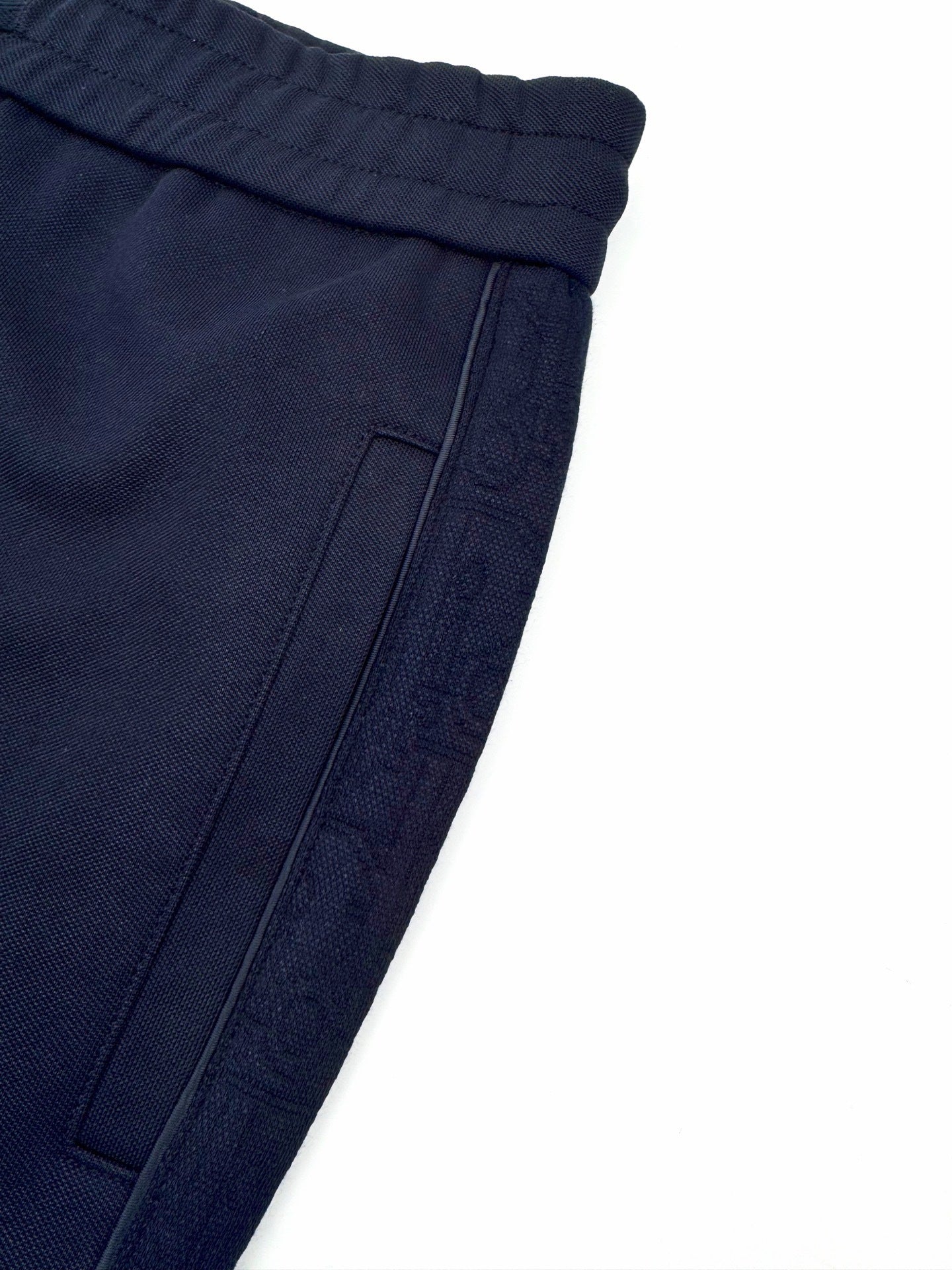 Dior Oblique Track Pants "Navy Blue Cotton-Blend Jersey"