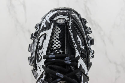 Balenciaga Track "Black-White-Graffiti"