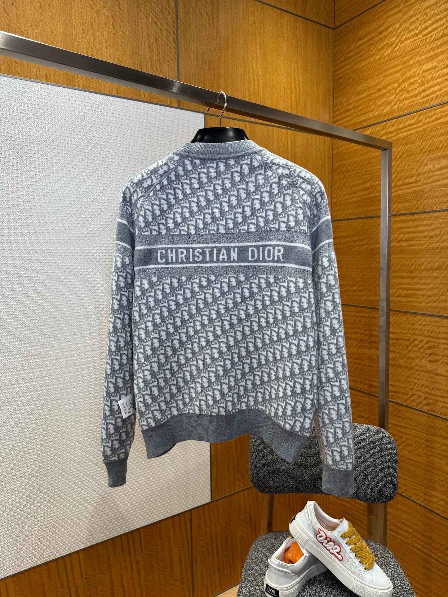 Dior Reversible Round-Neck Sweater