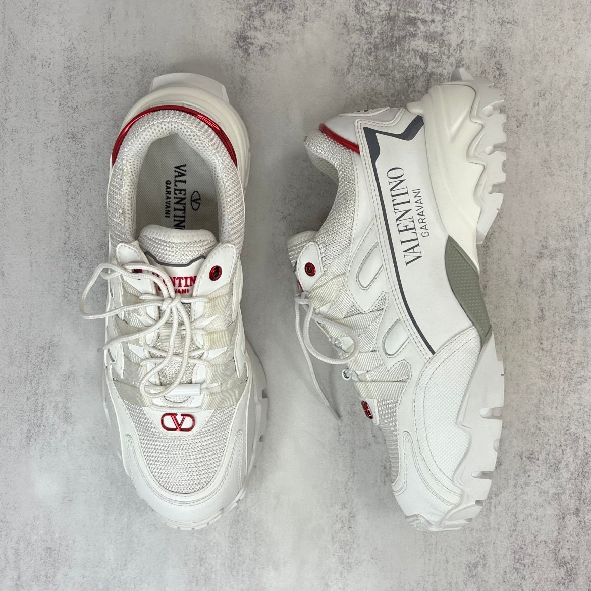 Valentino Garavani Climbers "White-Grey"