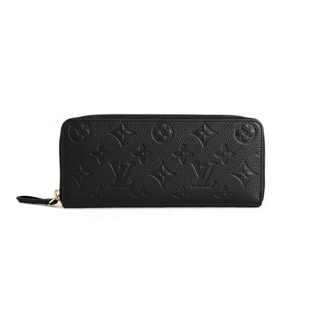 Louis Vuitton Zippy Wallet  "Monogram Empreinte Leather"
