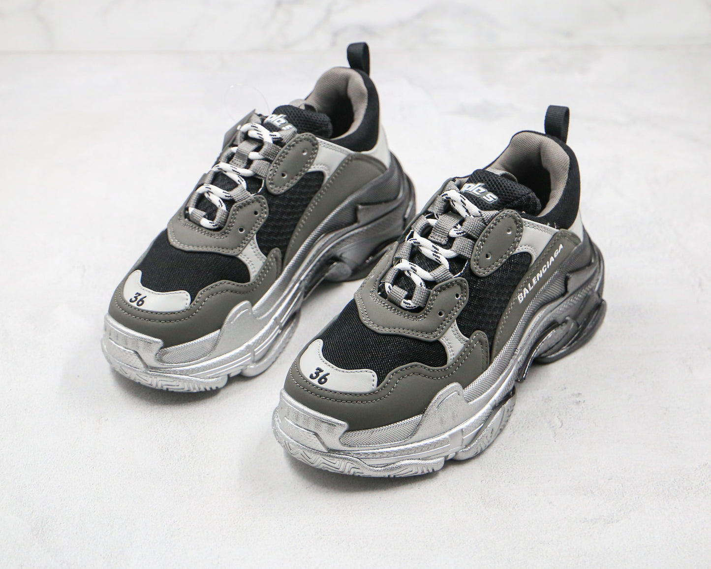 Balenciaga Triple S "Black-Grey"