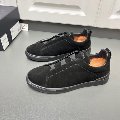 Zegna Triple Stitch "Black"