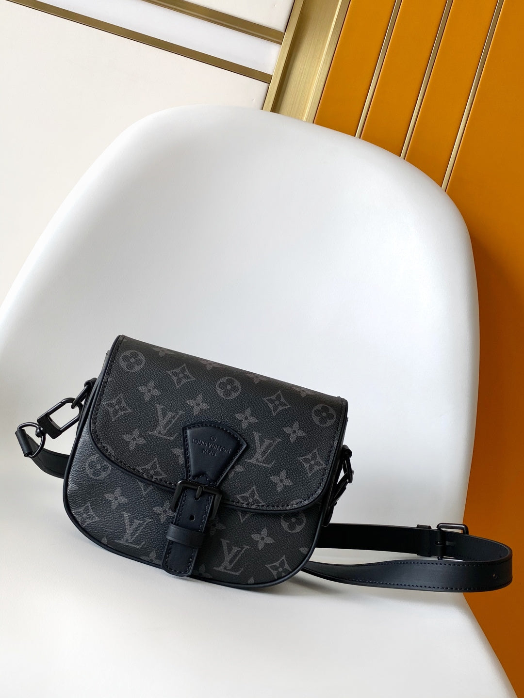 Louis Vuitton Montsouris Messenger PM "Monogram Eclipse"