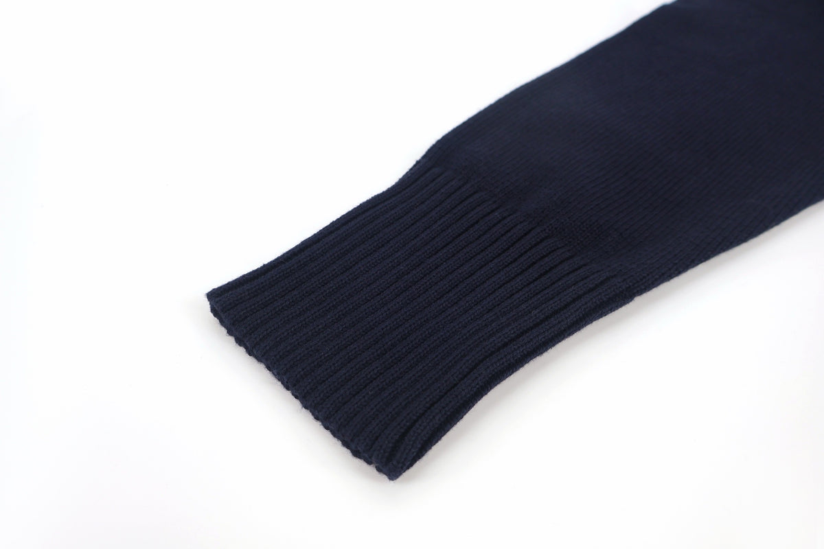 Louis Vuitton Signature Crest Pullover "Navy Blue"