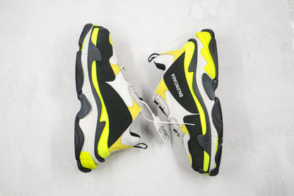 Balenciaga Triple S "White-Black-Yellow"